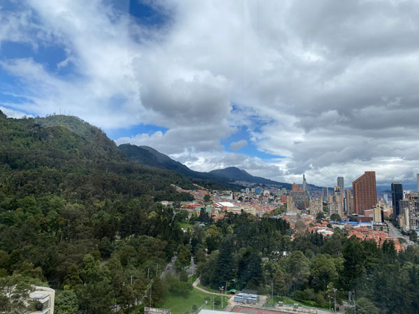 Shot of Bogota