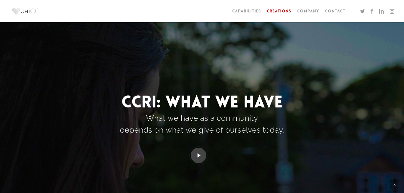CCRI: What We Have