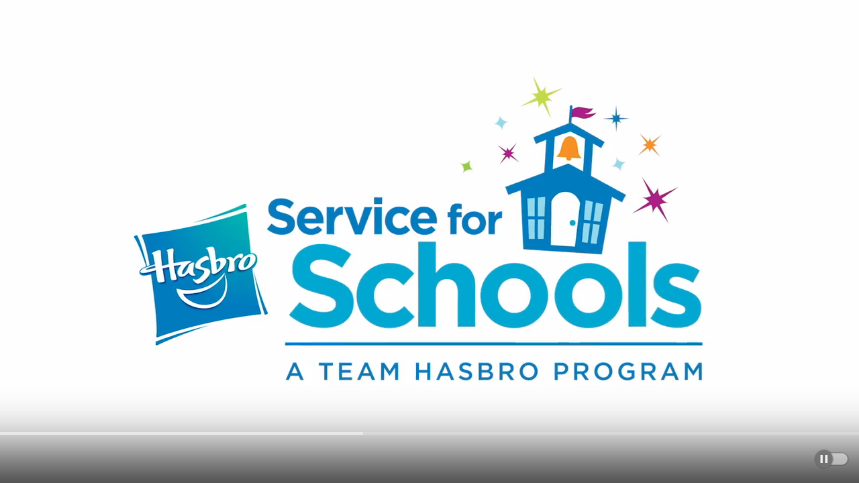 Team Hasbro Service for Schools Initiative | #HasbroPurpose
